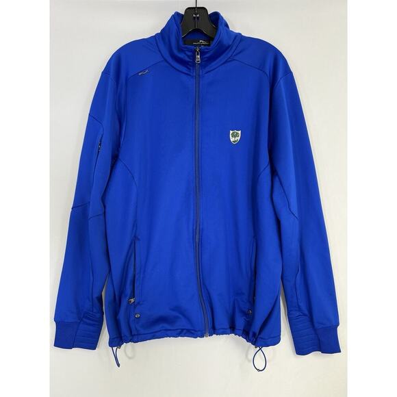RLX Ralph Lauren Other - RLX Ralph Lauren Men’s Full Zip Jacket Blue Size L Athletic Fit Polyester